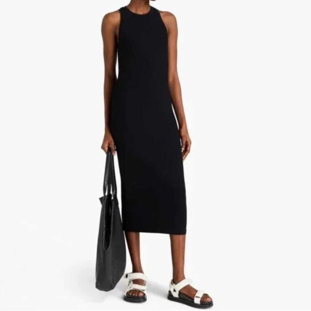 James Perse Ribbed Viscose Tank Top dress size 3/ L